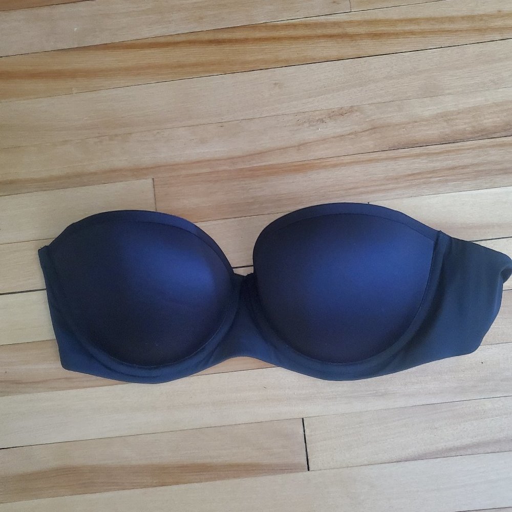 Thirdlove 34b strapless bra black